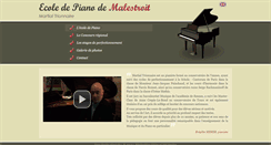 Desktop Screenshot of ecolepiano-malestroit.com